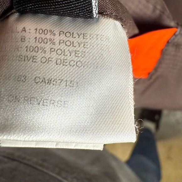 NFL Cleveland Browns Mens 3XL Full Zip Front Reversible Vest Brown Orange Gray - Picture 7 of 10